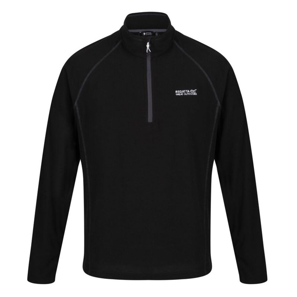 Regatta Great Outdoors Mens Montes Fleece Top / Black